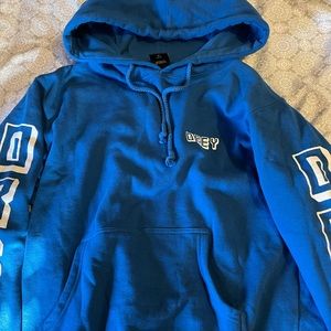 Blue Obey Hoodie